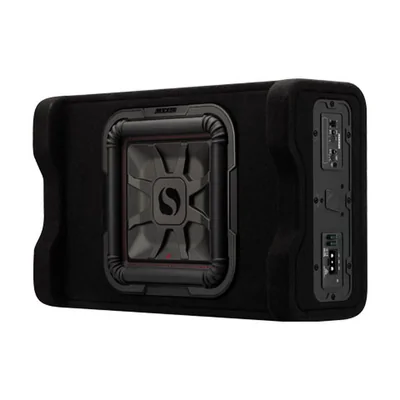 Kicker 53PL7TDF12 Down-Firing 12" L7T Subwoofer Enclosure 600-watt amp Base Control Included