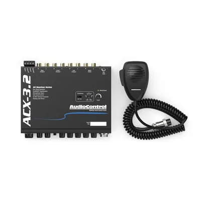 AudioControl All-Weather Equalizer & Crossover With Paging Mic