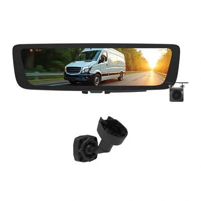 Aerpro AEM1RB3B 9.6 Inch Digital E-mirror With Rear Dvr Camera Kit To Suit Citroen, Fiat & Peugeot