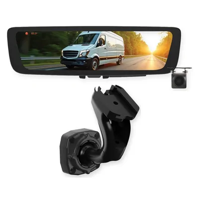 Aerpro Digital E-Mirror AEM1R Fits Mazda BT-50 07/2020-2026 with AEMB1 Mounting Bracket & Rear DVR Camera - Vehicles Without Rain Sensor