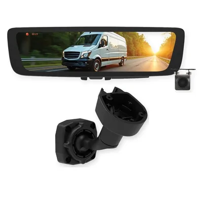 Aerpro Digital E-Mirror AEM1R Fits Citroen Jumper 2014-2019 with AEMB3B Mounting Bracket & Rear DVR Camera