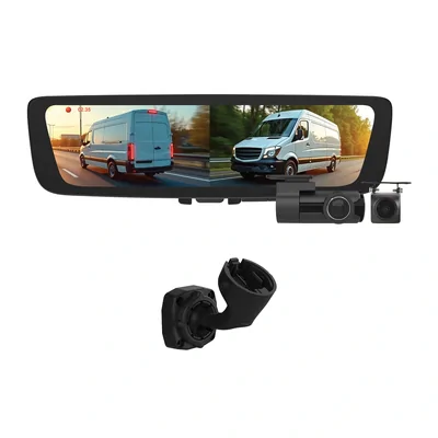 Aerpro AEM2RB3 9.6 Inch Digital E-mirror With Front & Rear Dvr Cameras To Suit Volkswagen