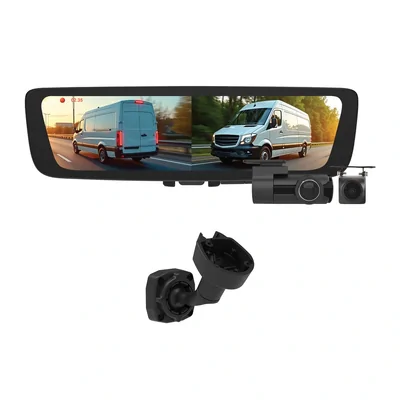 Aerpro AEM2RB3B 9.6 Inch Digital E-mirror With Front & Rear Dvr Cameras To Suit Citroen, Fiat & Peugeot