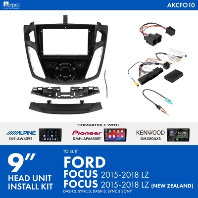 Aerpro AKCFO10 9 INCH INSTALL KIT TO SUIT FORD FOCUS LZ 2015-2018