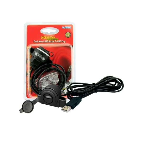 DNA Audio ALR233 Flush Mount USB Socket To USB Plug