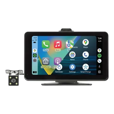 Aerpro AM7M03R Wireless Smartphone Monitor 7-Inch with Reverse Camera ADHESIVE MOUNT