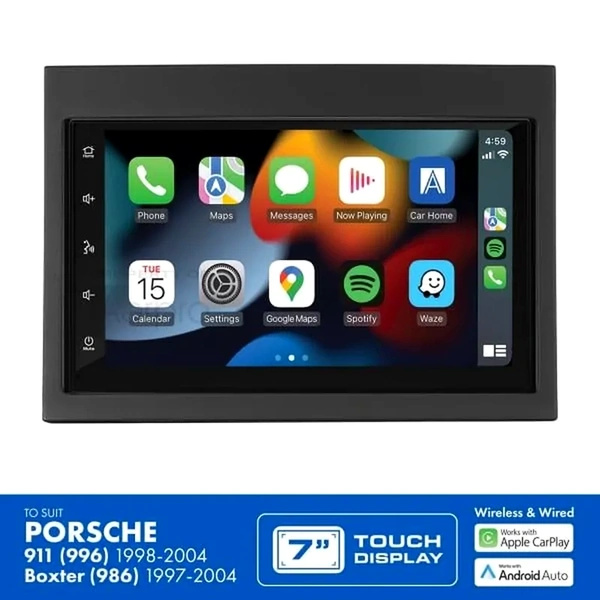 Aerpro AM8290K 7" Multimedia receiver to suit Porsche various models