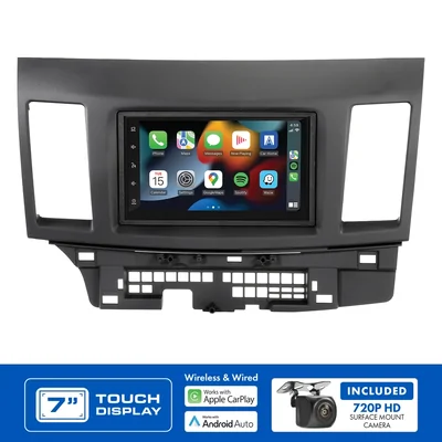 Aerpro AM9037K2 7" Multimedia receiver to suit Mitsubishi lancer 2010-2013