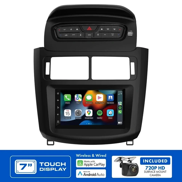 Aerpro AM9670SK 7" Apple CarPlay Andoid Auto Head Unit fits Ford Territory SZ Mk2 Satin