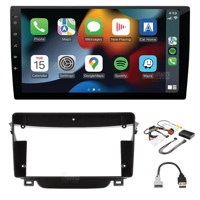 Aerpro AM9X + Aerpro AKHY1 Bundle 9" Trapezoid Head Unit with install kit to suit hyundai i30 2012-2017