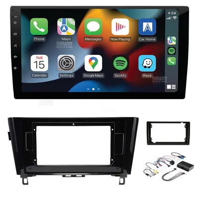 Aerpro AM9X + Aerpro AKNI4 Bundle 9" Trapezoid Head Unit with install kit to suit nissan 2015-2019