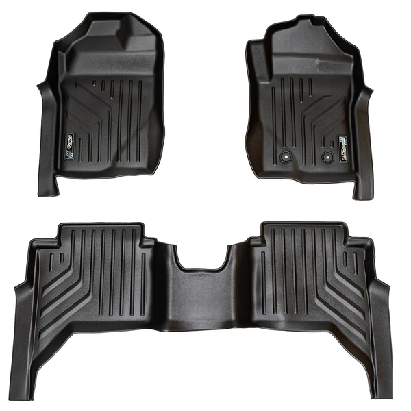 Maxliner Volkswagen Amarok 2023+ MaxPro Floor Mats - First & Second Row