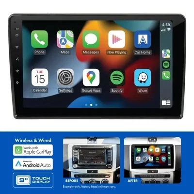Aerpro AMAVW13 9" Multimedia receiver to suit Volkswagen various models 2006-2015