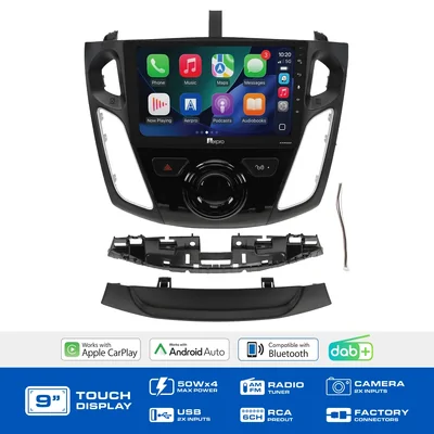 Aerpro AMCFO10 9 Inch Multimedia Receiver To Suit Ford Focus Lz 2015-2018