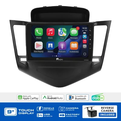 Aerpro AMDGM2 9 Inch Multimedia Receiver To Suit Holden Cruze With Mylink 2009-2016