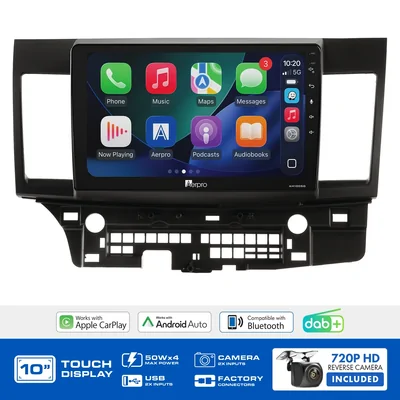 Aerpro AMDMB4 10 Inch Multimedia Receiver To Suit Mitsubishi Lancer 2007-2010 - Non-amplified
