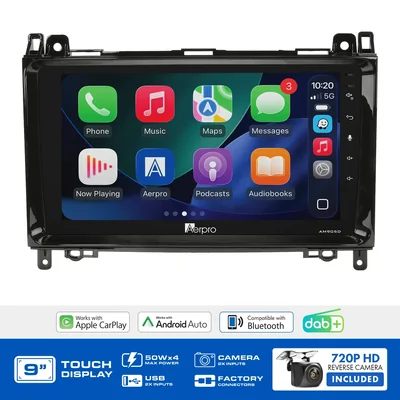 Aerpro AMDMC2 9 Inch Multimedia Receiver To Suit Mercedes & Volkswagen Various Models 2005-2018 - Non-amplified