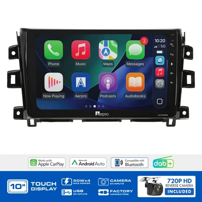 Aerpro AMDNI2 10 Inch Multimedia Receiver To Suit Nissan Navara 2015-2019 - Non-navigation