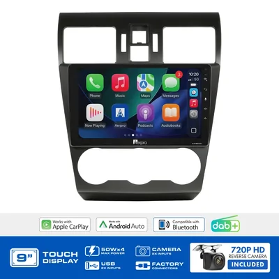 Aerpro AMDSU12 9 Inch Multimedia Receiver To Suit Subaru Wrx 2014-2015 - Without Navigation