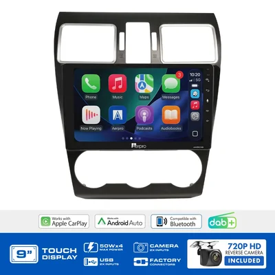 Aerpro AMDSU4 9 Inch Multimedia Receiver To Suit Subaru Forester 2015-2018 , Impreza 2015-2016 , Levorg 2016-2020 , Wrx 2016-2018 & Xv 2016-2017 - Wit