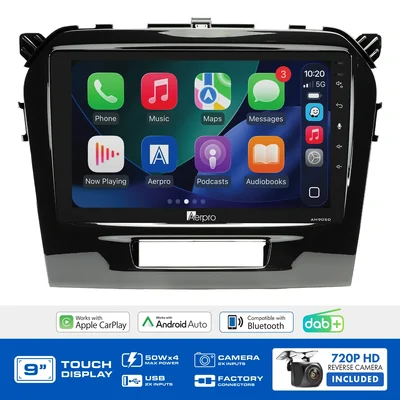 Aerpro AMDSZ5 9 Inch Multimedia Receiver To Suit Suzuki Vitara 2015-on