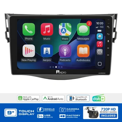 Aerpro AMDTO16 9 Inch Multimedia Receiver To Suit Toyota Rav4 2006-2011 - Non-amplified