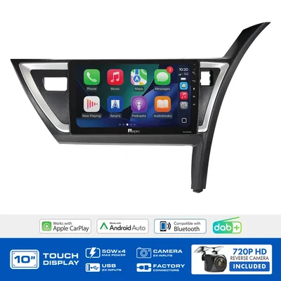 Aerpro AMDTO39 10 Inch Multimedia Receiver To Suit Toyota Corolla Hatch 2012-2015