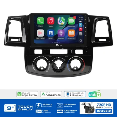 Aerpro AMDTO49 9 Inch Multimedia Receiver To Suit Toyota Hilux 2005-2011 - No Swc