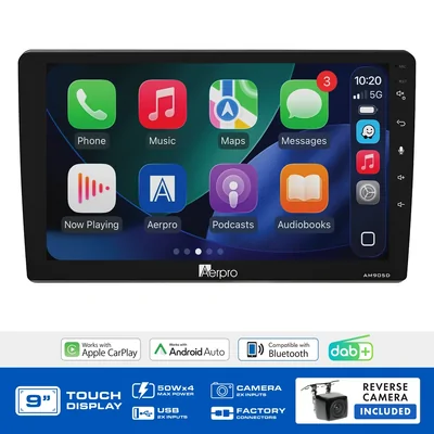 Aerpro AMDVW15 9 Inch Multimedia Receiver To Suit Various Volkswagen Models - With Factory Mib-pq Unit