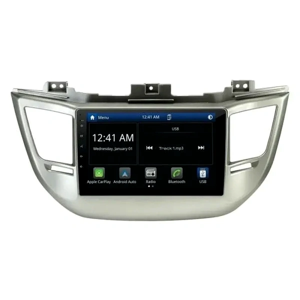 Aerpro AMHY12 9" Multimedia Receiver fits Hyundai Tucson 2017-2018 Factory Navigation Models