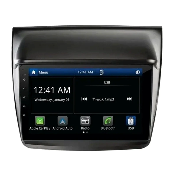 Aerpro AMMB2 9" Wireless Apple CarPlay Android Auto Head Unit fits Mitsubishi Triton GL-R/GLX/GLX-R 2009-2011 & Challenger 2009-2011