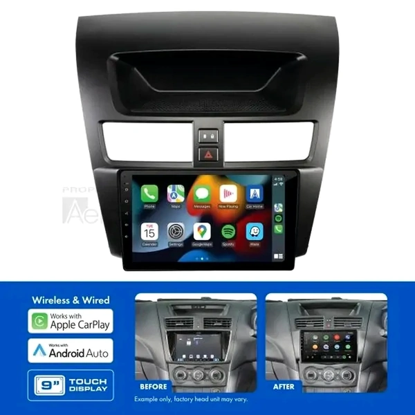Aerpro AMMZ1 9" Wireless Apple CarPlay Android Auto Head Unit fits Mazda BT-50 2012-2015 NON-NAVIGATION