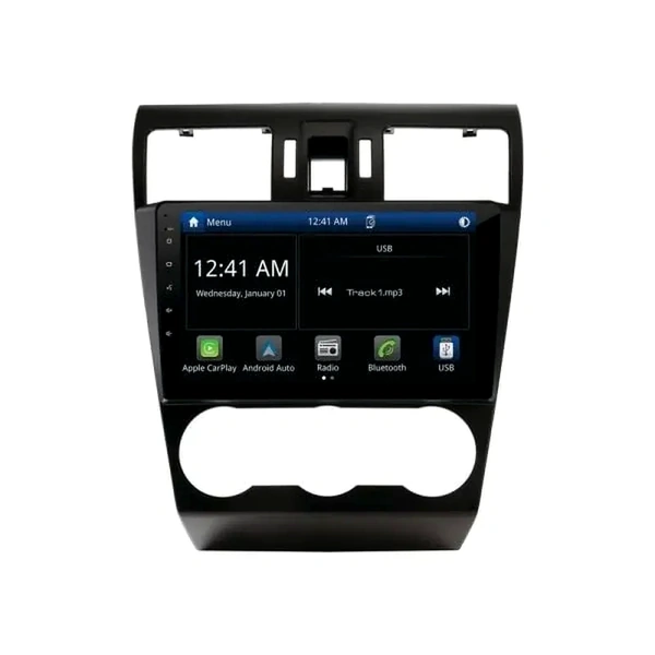 Aerpro AMSU2 9" Wireless Apple CarPlay Android Auto Head Unit fits Subaru Forester 2013-14 Impreza 2012-14 XV 2012-15 with 6.1" Screen