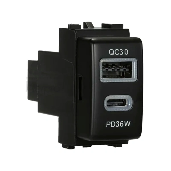 Aerpro APCCNS4 Dual USB charger USB-c pd36w / USB-a qc3.0 to suit Nissan 21mm x 36mm