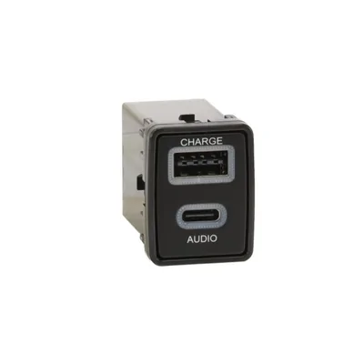 Aerpro APUSBNS3 USB-c passthrough and USB charge socket to suit Nissan 24mm x 31mm