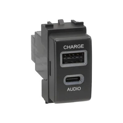 Aerpro APUSBNS4 USB-c passthrough and USB charge socket to suit Nissan 21mm x 36mm