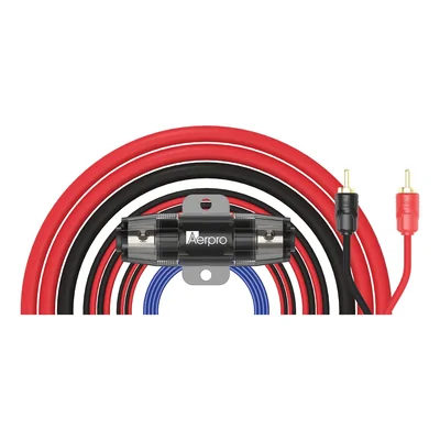 Aerpro APW24 2ch / 4ga Amp Install Kit