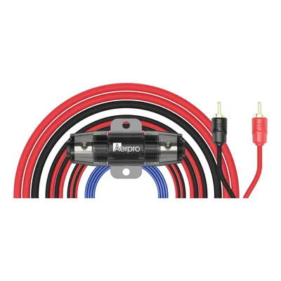 Aerpro APW28 2ch / 8ga Amp Install Kit