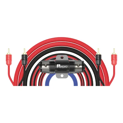 Aerpro APW44 4ch / 4ga Amp Install Kit