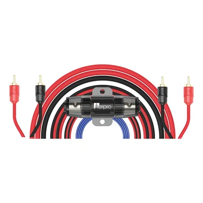 Aerpro APW48 4ch / 8ga Amp Install Kit