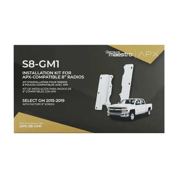 iDatalink Maestro APX-S8-GM1 APX 8" radio installation kit for select GM vehicles