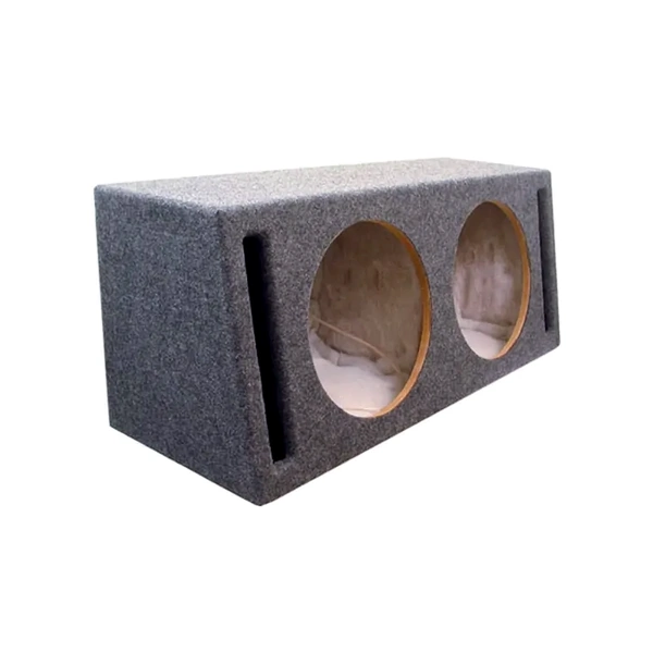 DNA Audio ASC512DSP Double 12 Inch Slot Port Subwoofer Box - Grey