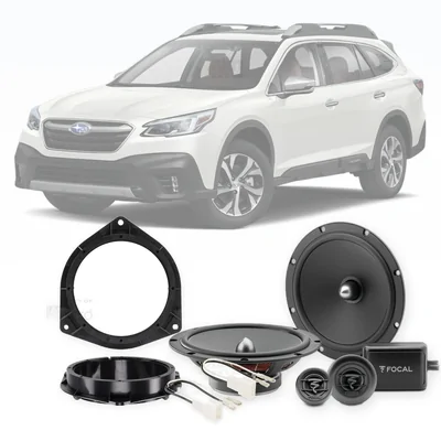 Subaru Outback Focal 6.5-Inch Front Speaker Upgrade Bundle 2015-2020