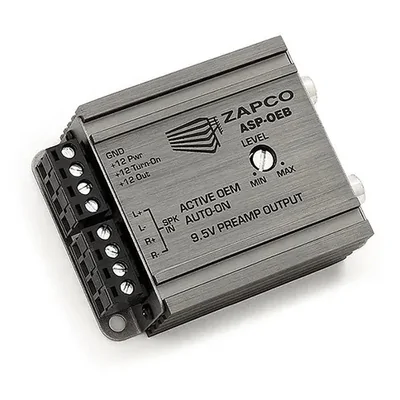 Zapco ASP-OEB 2-Channels OEM Speaker Level to Preamp
