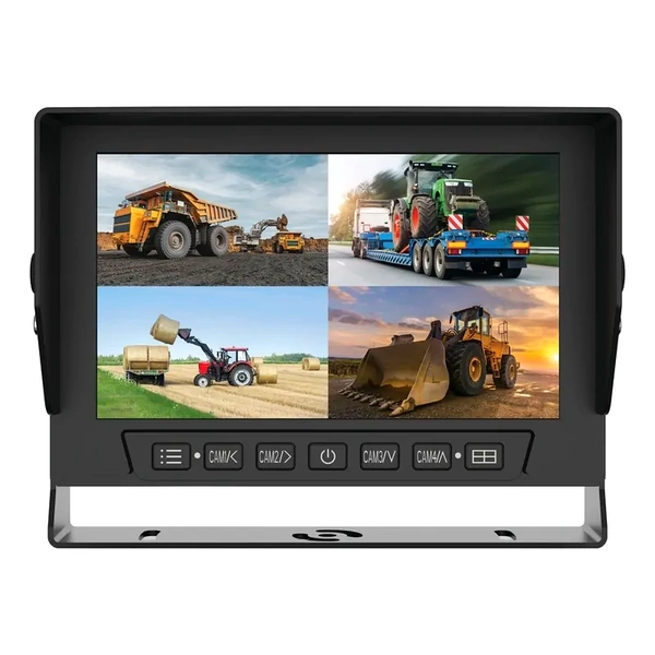 Aerpro AVM7E 7" Weatherproof heavy duty ahd quad view monitor