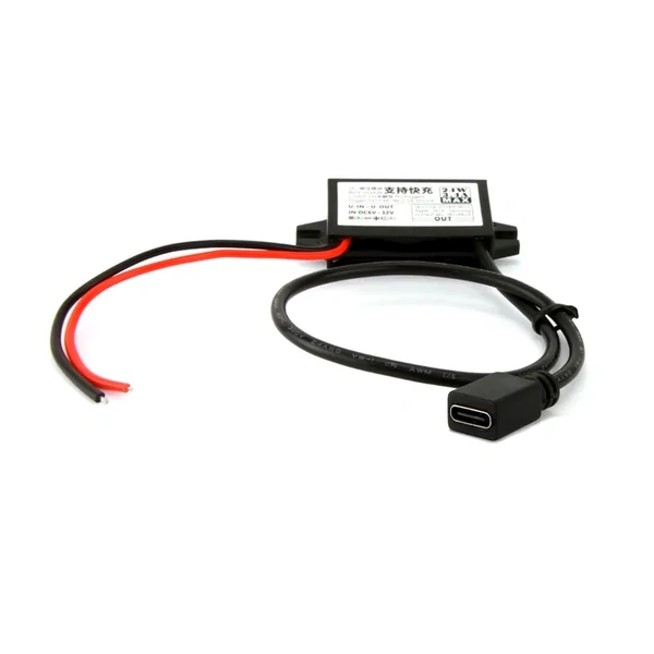 DNA Audio AVRUSBC Bare Wires to QC3.0 Type-C Fast Charger