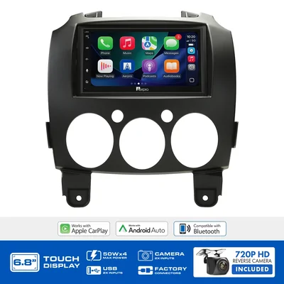 Aerpro AX7510K 6.8" Multimedia receiver to suit Mazda 2 2007-2014