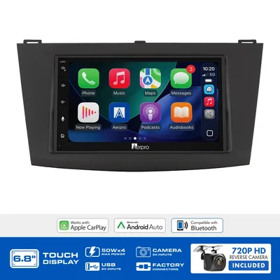 Aerpro AX7514K 6.8" Multimedia receiver to suit Mazda 3 2009-2013