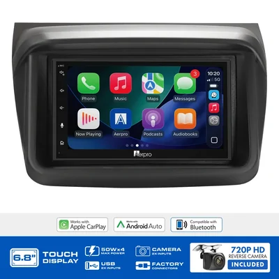 Aerpro AX8013K 6.8" Multimedia receiver to suit Mitsubishi triton & challenger 2009-2014