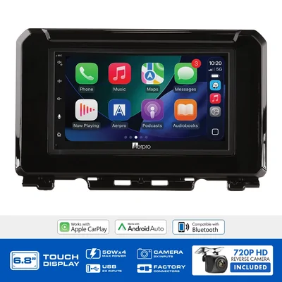 Aerpro AX8496K 6.8" Multimedia receiver to suit Suzuki jimny 2018-on